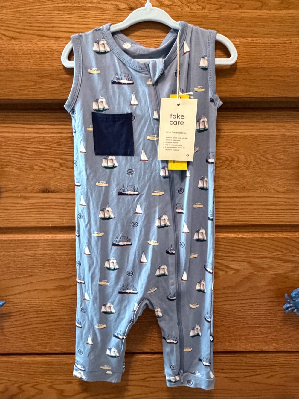 Kyte Baby Vintage Boats Romper -NWT⛵️4T